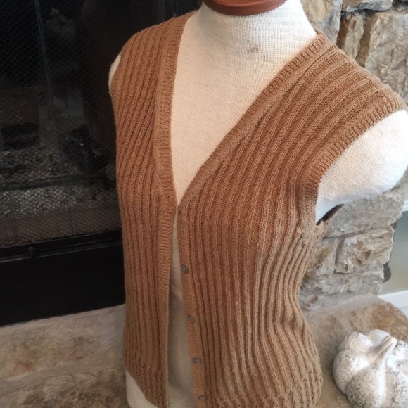 🌻4/$20🌻 Sweater Vest by Jones Wear Large - Picture 4 of 4